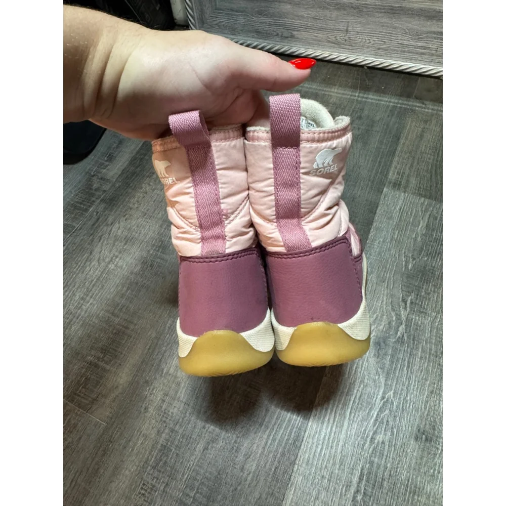 Girls Sorel Rain‎ & Snow Boots 1 (Little Girl) Pink Purple